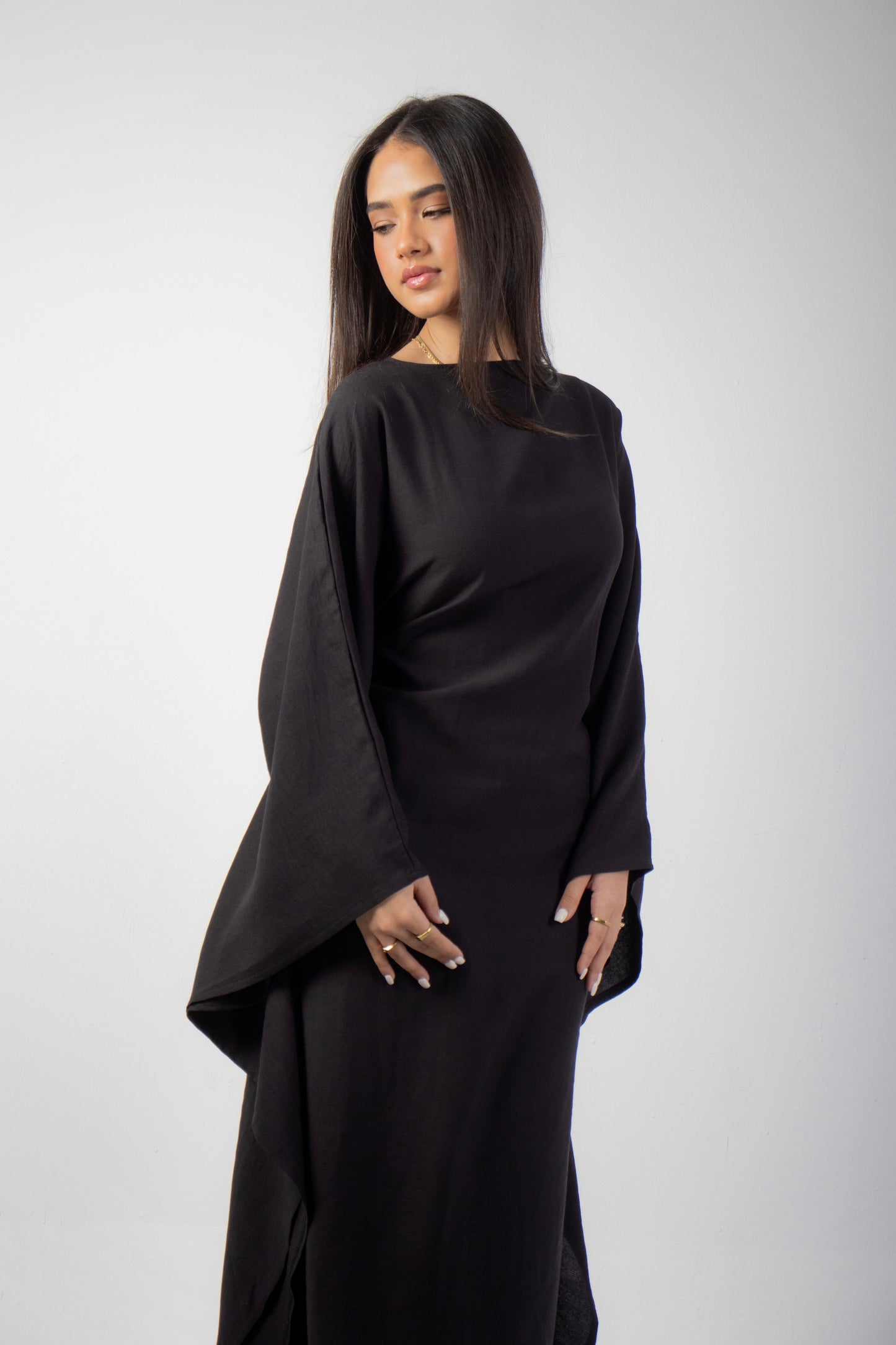 Black Kaftan Dress