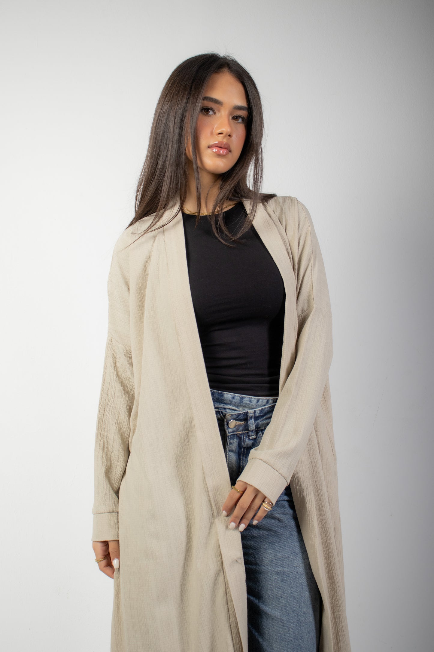 Beige Kaftan