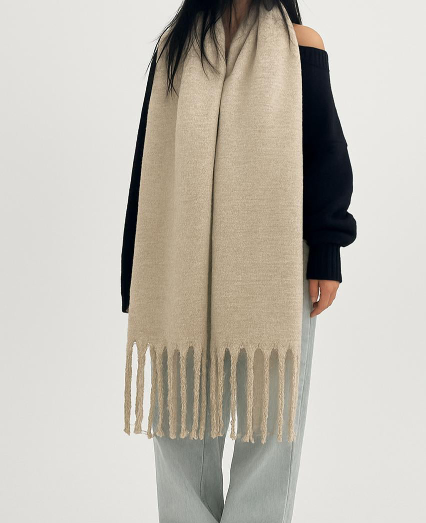 Beige scarf
